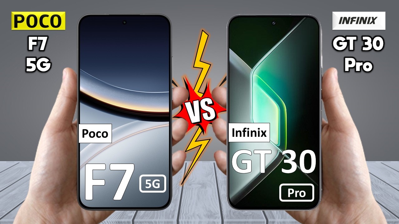 Poco F7 Vs Infinix GT 30 Pro - Full Comparison 🔥 Which is BEST for You?