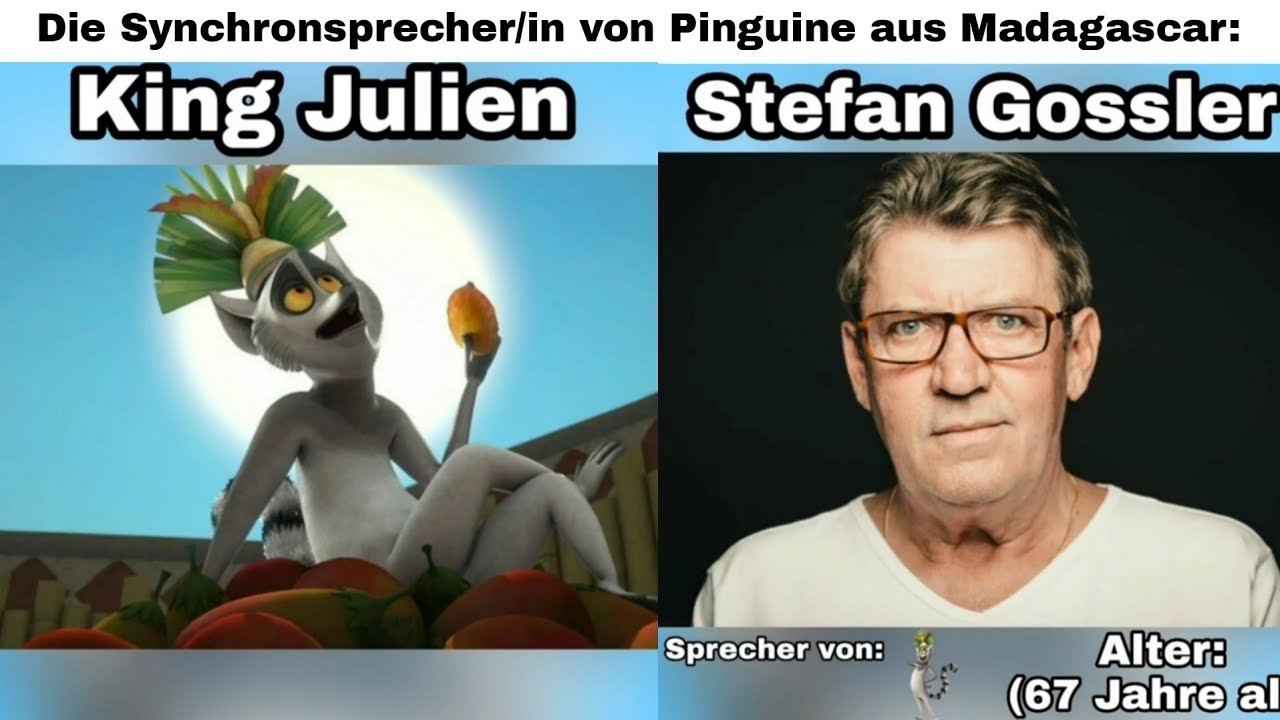 Die Synchronsprecher/in von Pinguine aus Madagascar || Die Pinguine aus Madagascar Serie