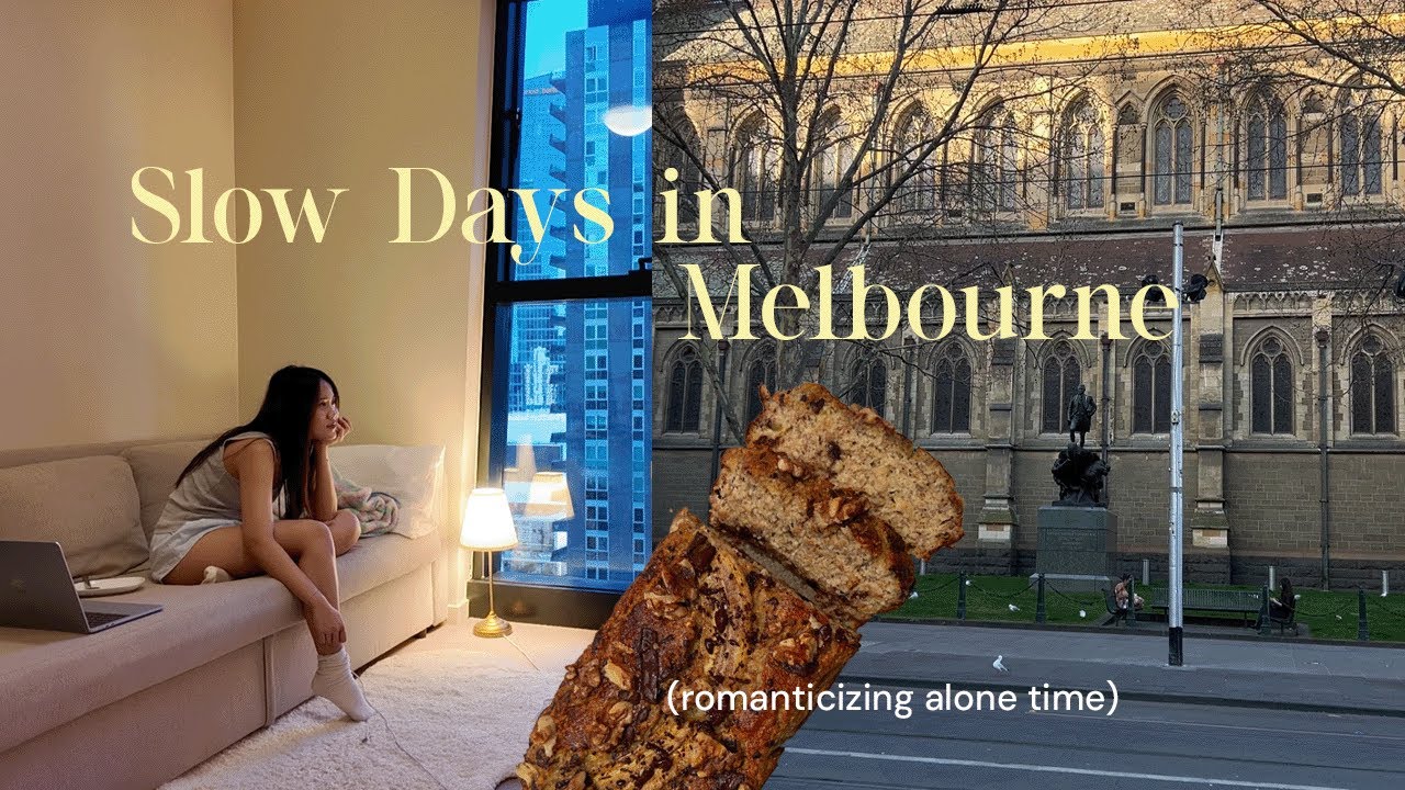 Slow Days in Melbourne: The Art of Doing Things Alone, South Melbourne Market, and Baking!