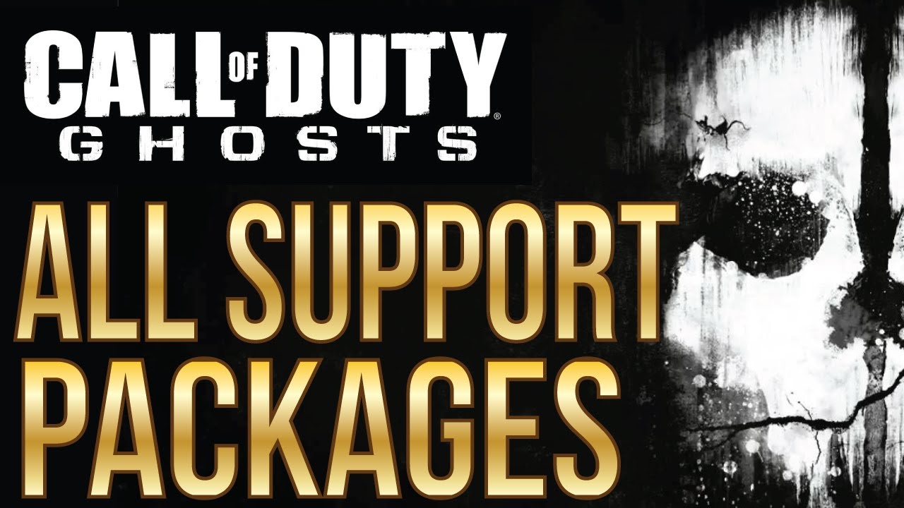 All Support Strike Packages - Call of Duty: Ghosts [HD]