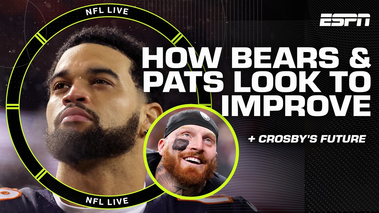 Maxx Crosby TEAMING UP with Caleb Williams in Chicago!? 👀 + Pats' offensive improvements | NFL Live