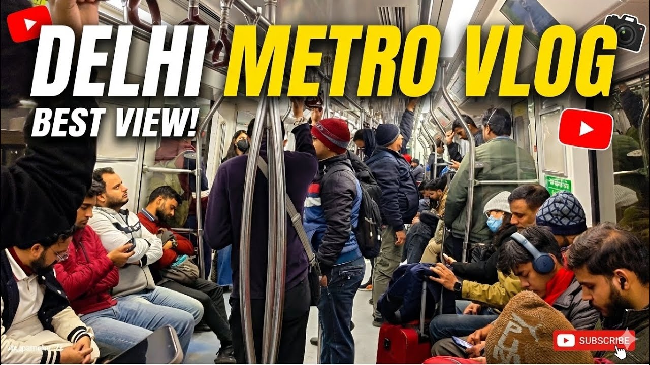 Delhi Metro Mein Itni Bhid? 😱 | My Daily Life Vlog