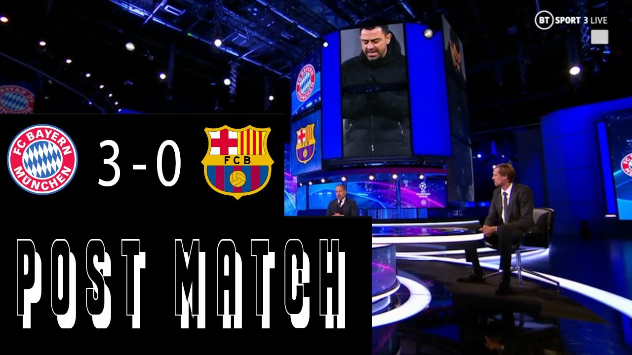 Bayern Munich vs Barcelona 3-0 Post Match Analysis  🔥 Barcelona Out Of Champions League | Sane Goal