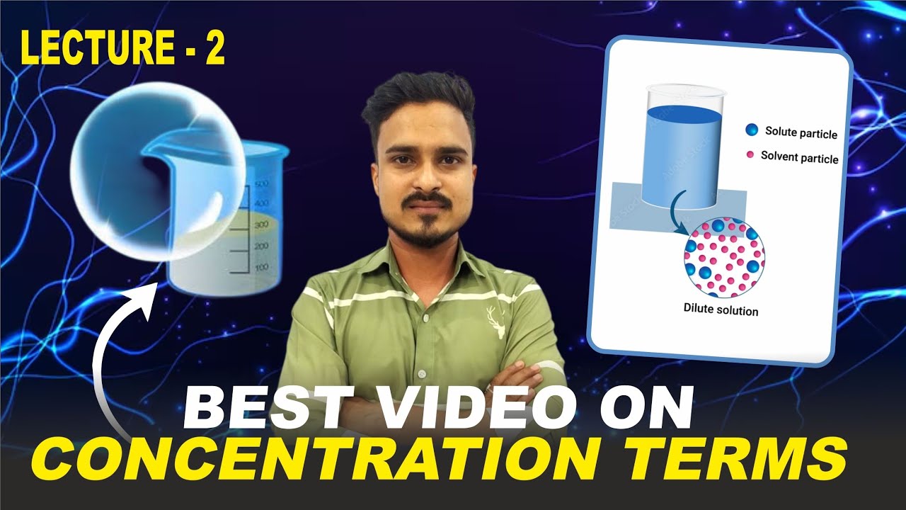 Concentration Terms Made Easy | Class 11 Chemistry Solutions Chapter