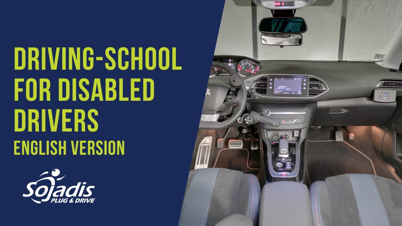 DRIVING SCHOOL KIT FOR DISABLED DRIVERS - EN