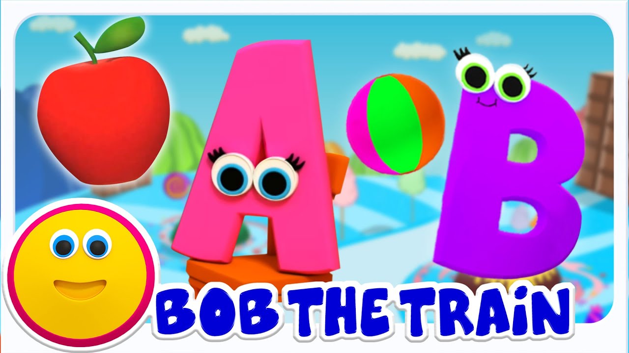 Bob O Trem Fonética Letra Rima Educativa Para Crianças em Português