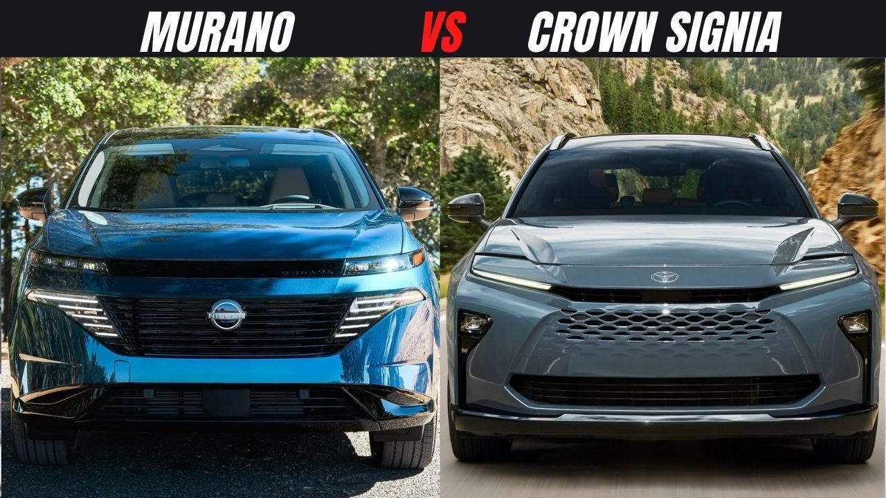 2025 Nissan Murano vs 2025 Toyota Crown Signia – A Head-to-Head SUV Showdown