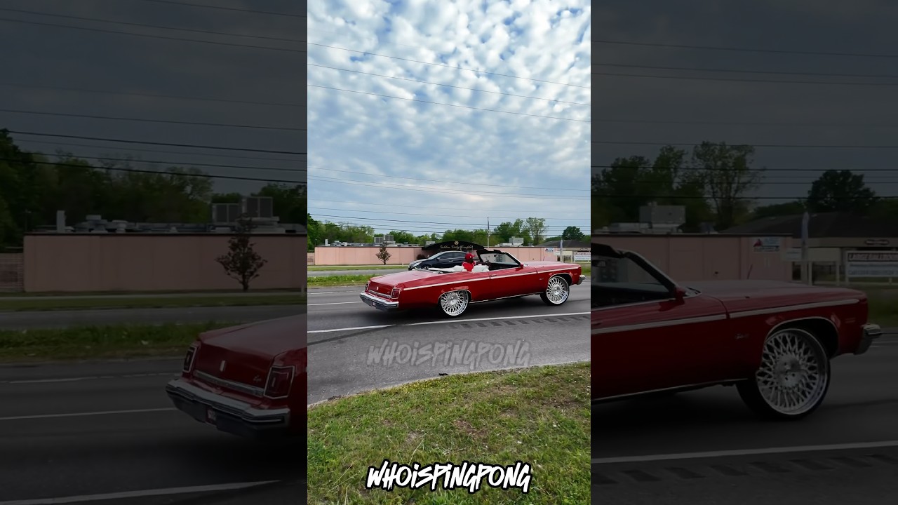 Oldsmobile delta 88 on brushed 28&rdquo; Forgiato wheels