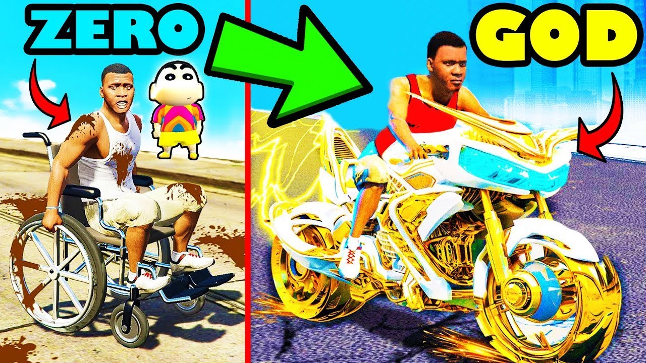Franklin Upgrading BIKES to GOD BIKES in GTA 5 !