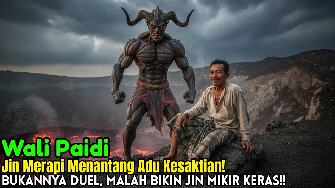 Warga Panik! Jin Merapi Mengamuk Menantang Wali Paidi, Bukannya Duel, Malah Diskusi Filsafat