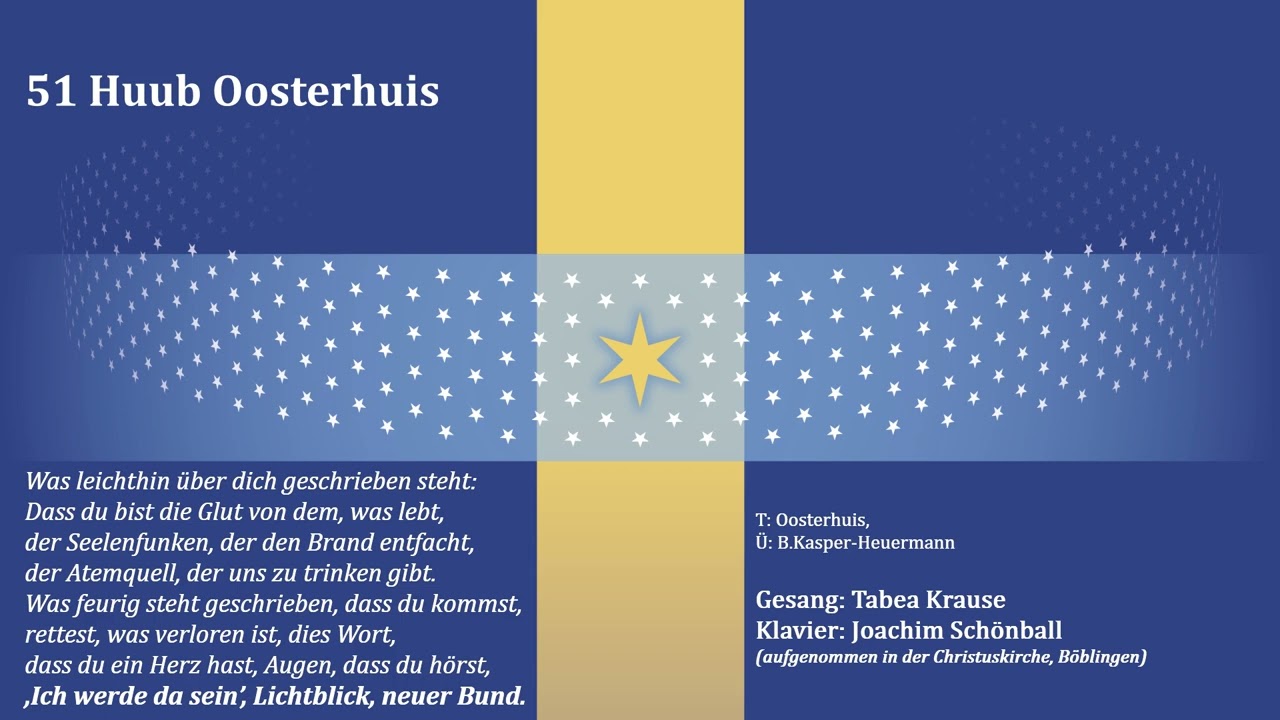 ALLt&auml;glich| 51 Huub Oosterhuis| Was leichthin &uuml;ber dich geschrieben steht (Sopran und Klavier)