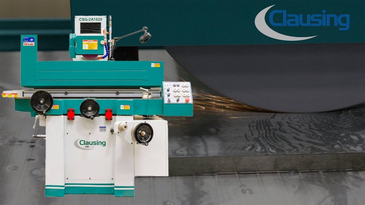 CSG-2A1020 Precision Hydraulic Surface Grinder Demo