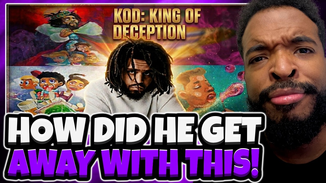 Буклет к альбому J Coles KOD раскрывает его странное послание!