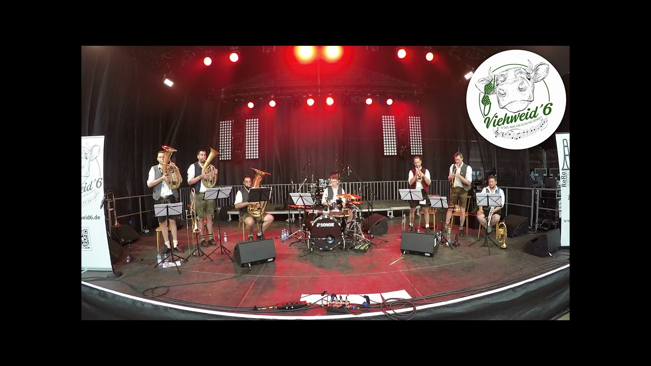 Woodstock der Blasmusik 2023 | 50 Meter Blech (Polka) | Viehweid´6