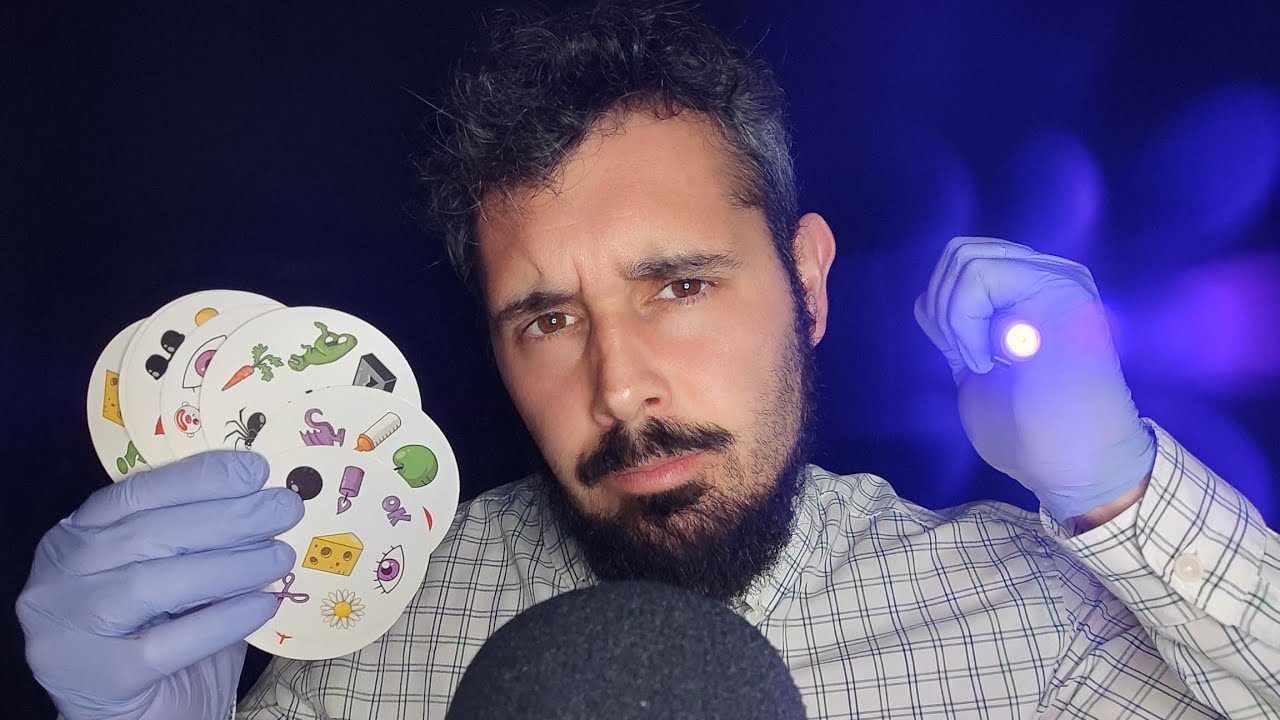 👨🏽‍⚕️💆🏻‍♀️ ASMR un día como médico para ayudarte a relajarte 👨🏽‍⚕️💆🏻 #asmrexamennervios 