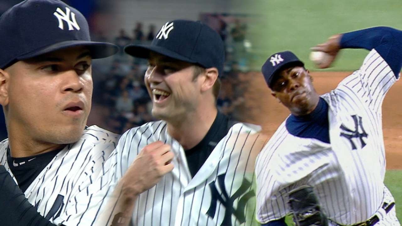MIN@NYY: Yankees' relievers shut down Twins
