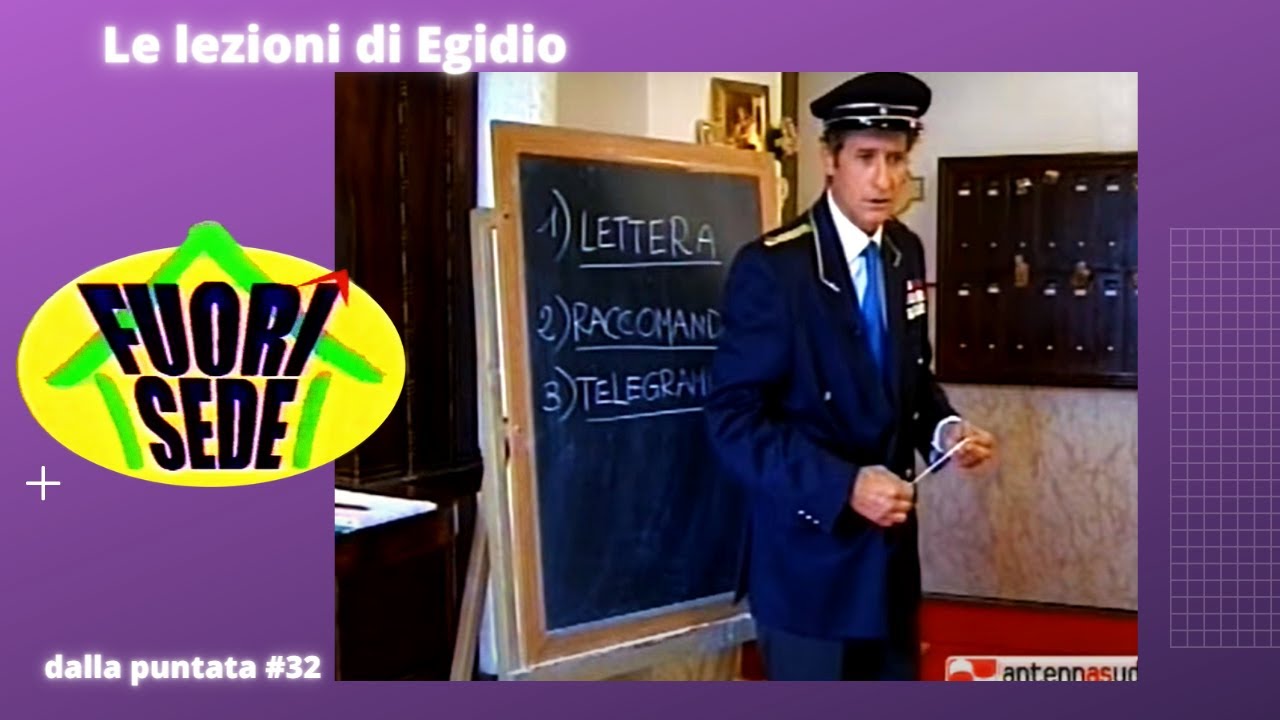 Fuori sede (sitcom) [Le lezioni di Egidio]