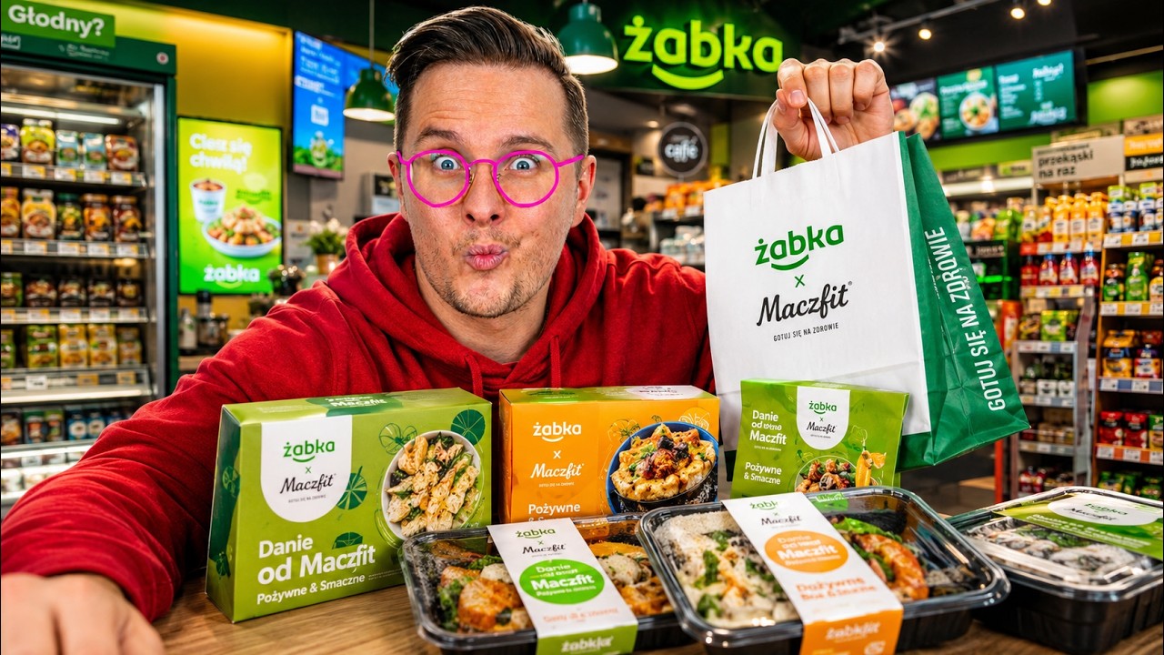 ZJADŁEM CAŁY CATERING OD ŻABKI - WTOPA CZY HIT?! (SPRAWDZIŁEM WSZYSTKIE DANIA)