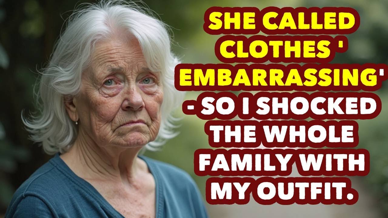 My Granddaughter Called My Clothes “Embarrassing” — So I Arrived Wearing What She Couldn't Borrow