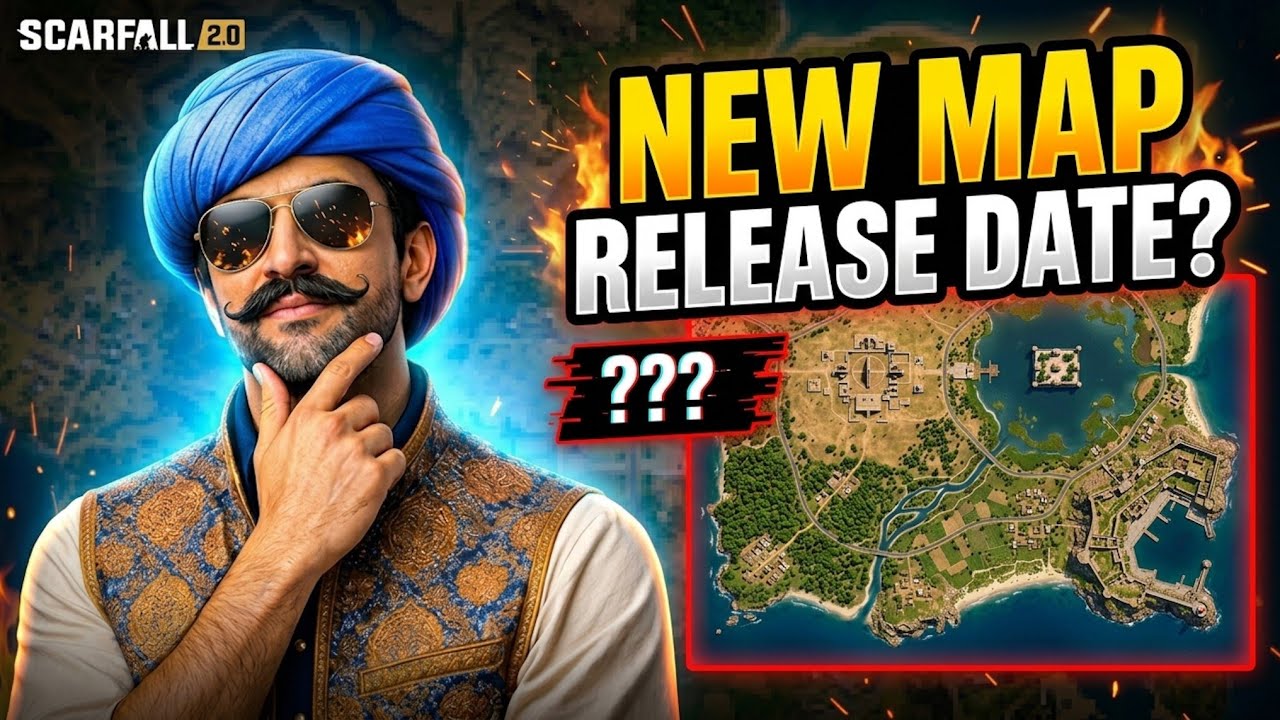 ScarFall 2.0 NEW MAP Confirmed 😍 Release Date + All Locations