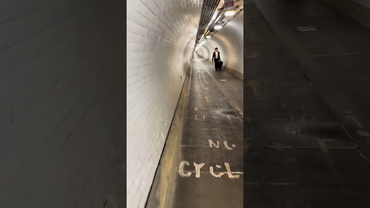 Woolwich Foot Tunnel Walkthrough + Woolwich Ferry Ride | Hidden London Experience