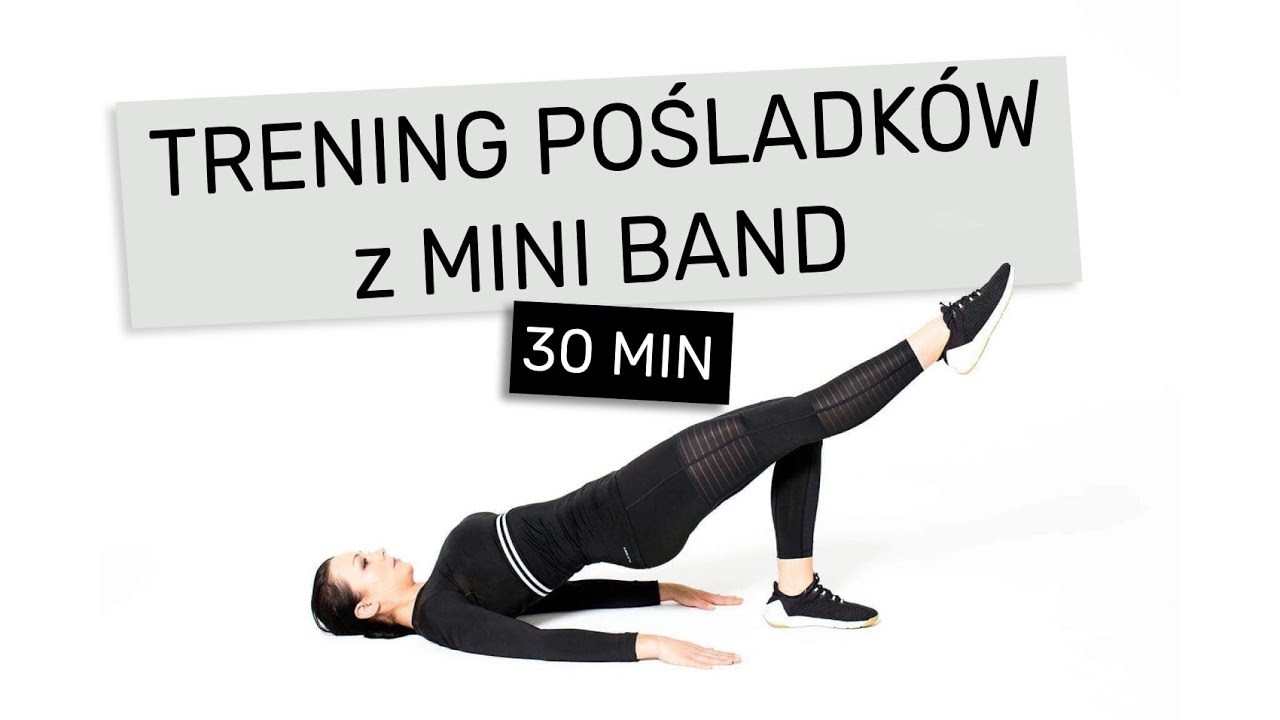TRENING W DOMU NA POŚLADKI 🍑 Z TAŚMĄ MINI BAND | NATALIA FILIPP x MOVO