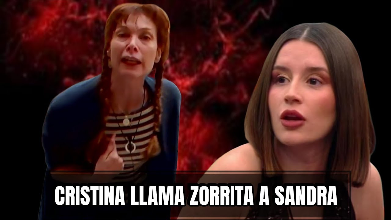 Cristina Piaget llama zorrita a Sandra por su disfraz de Carnaval 