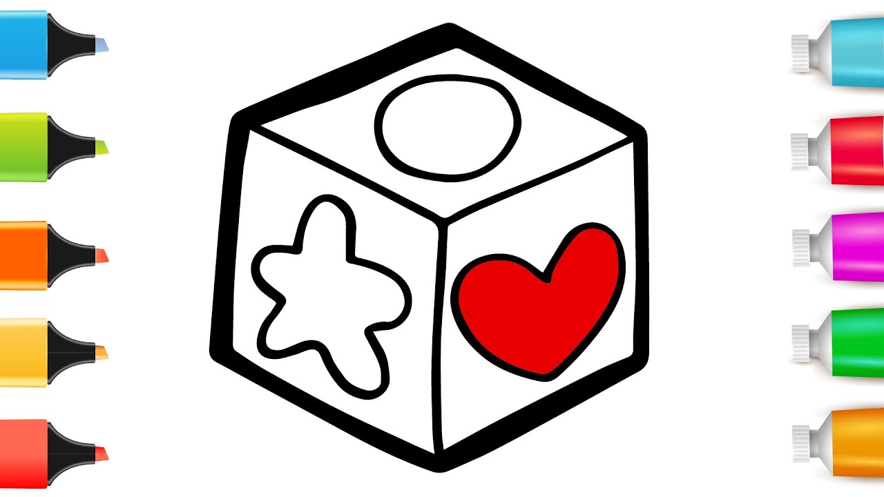 How to Draw a Cute Box Shape in just minutes | Easy Step by Step