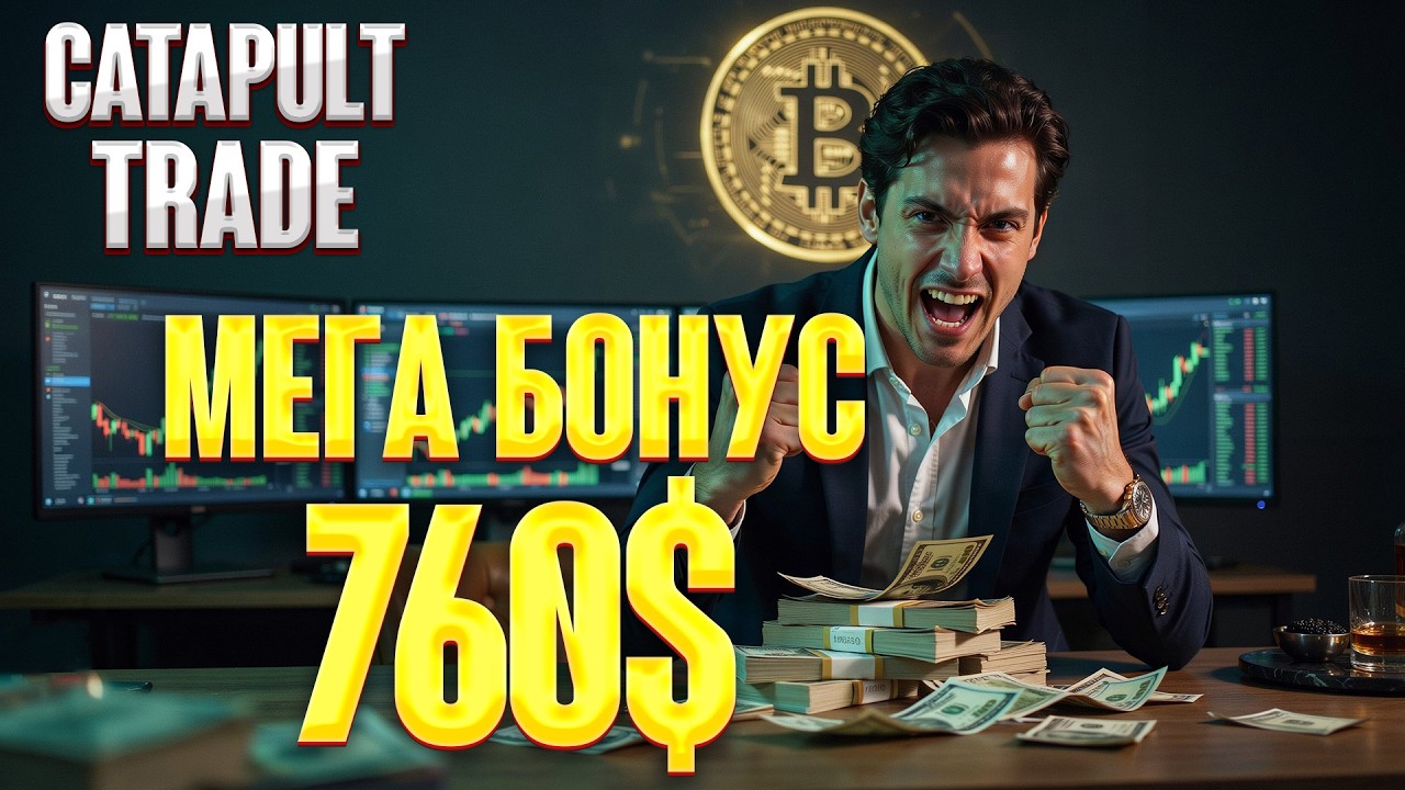 CATAPULT TRADE - делаю новый депозит на 3000$ и забираю бонус 760$.