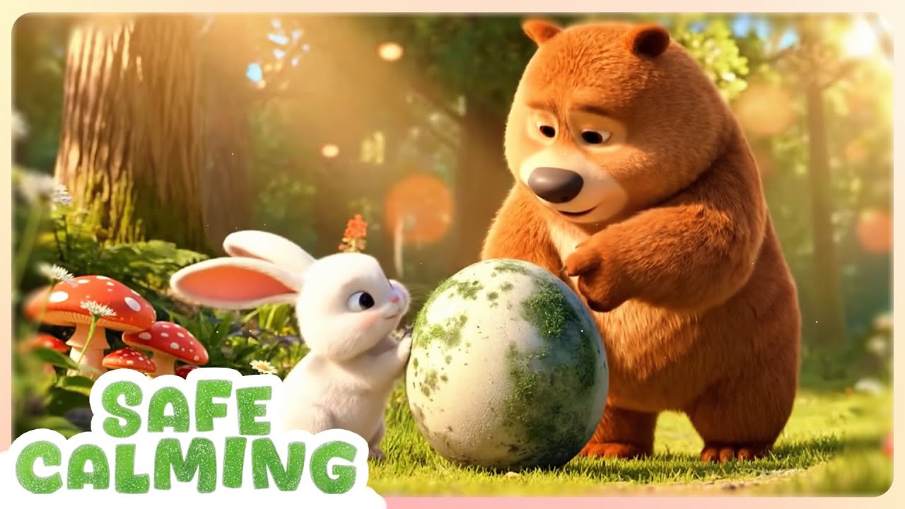 Little Barnaby | The Mossy Ancient Egg | No Dialogue Safe Animation for Kids