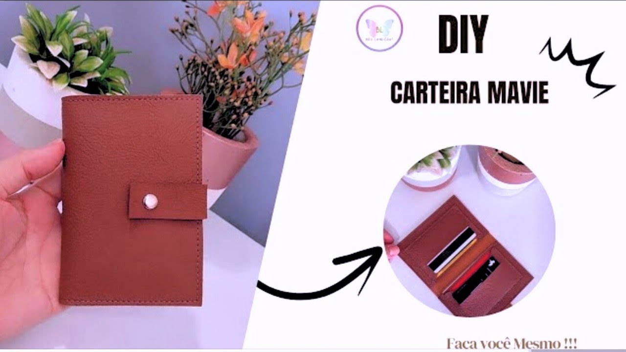 Carteira  Fácil em MONTANA .  #diy  #sewing  #costura