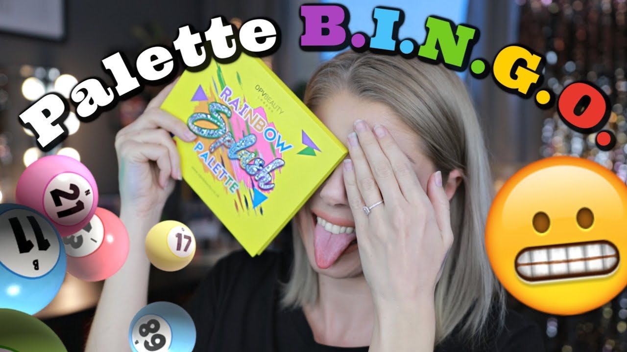 OPV Beauty Rainbow Splash Palette Bingo