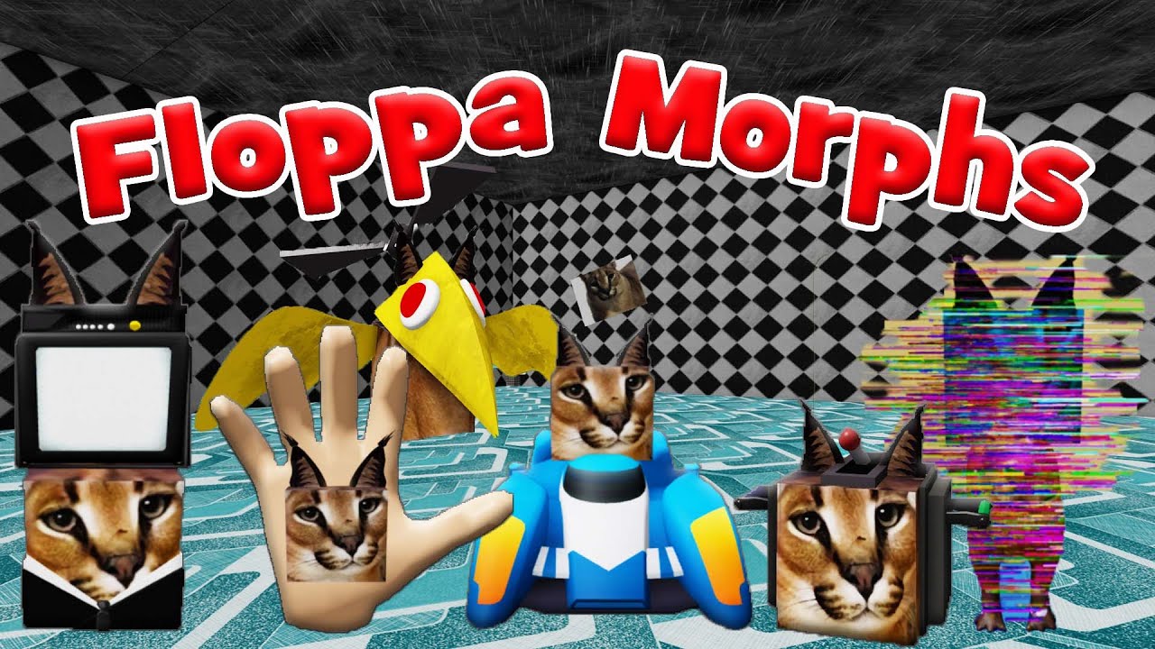 [🕹NEW] ШЛЁПА КАРТА ЛАБИРИНТА 6 ПОСЛЕДНИХ МОРФОВ [UPDATE] Find The Floppa Morphs MAZE Map