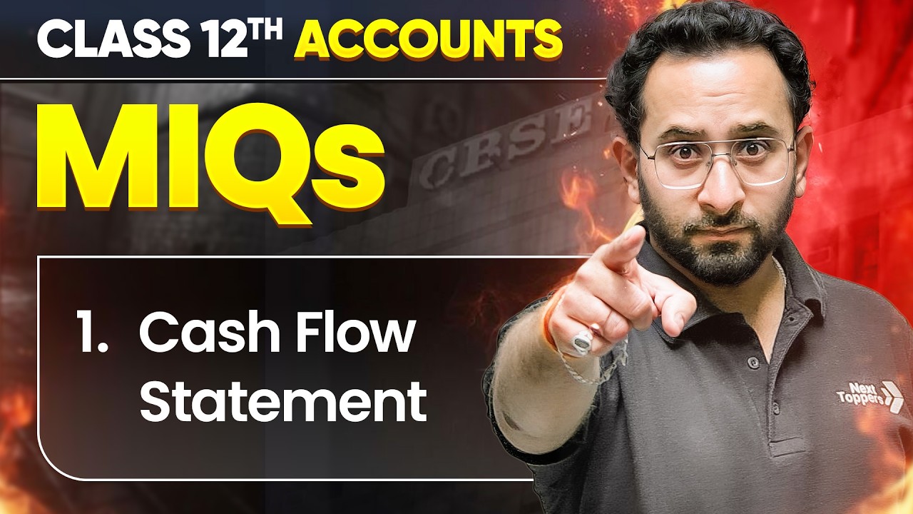 Most Important Questions Cash Flow Statement Class 12 Accounts  | Cbse Board Exam 2026