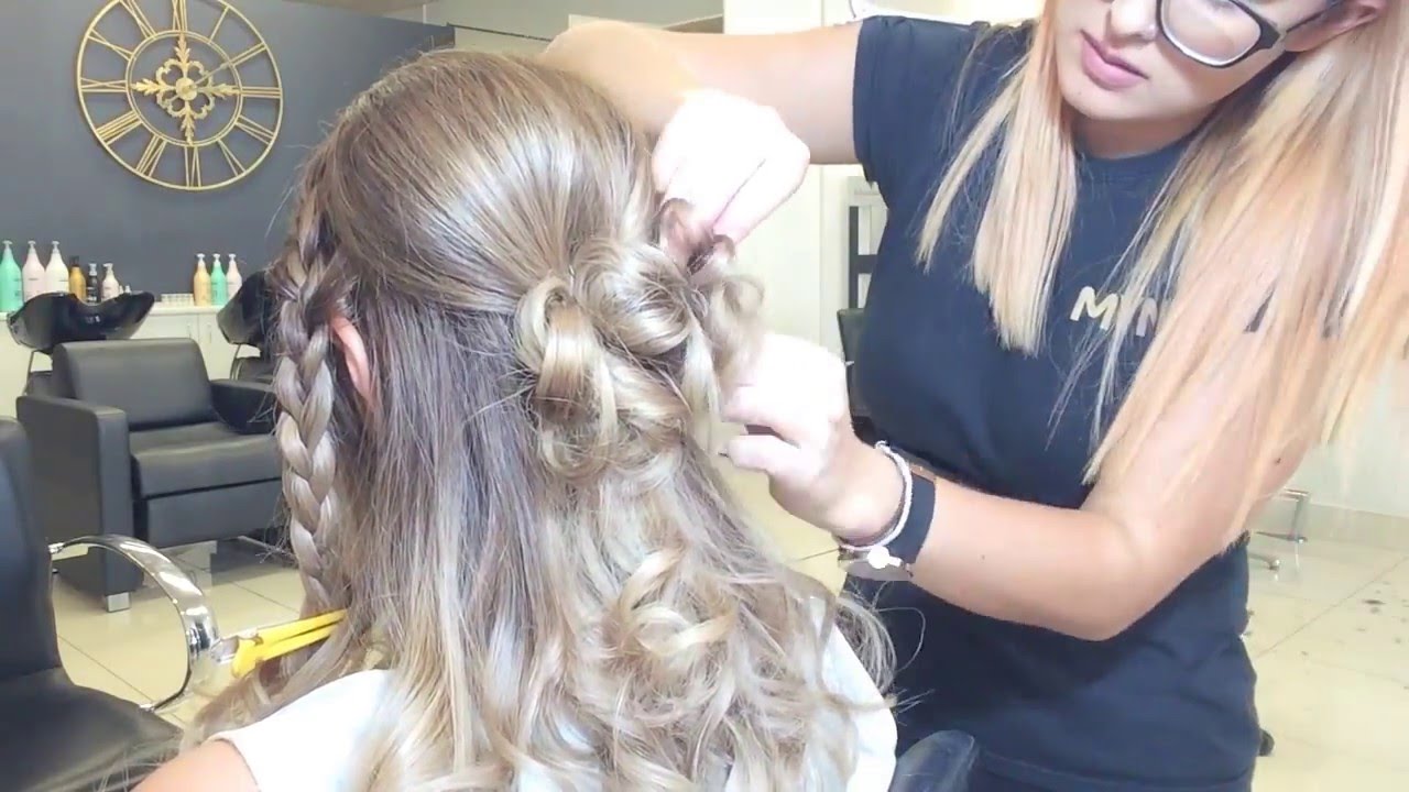 Soft Wedding Upstyle Tutorial