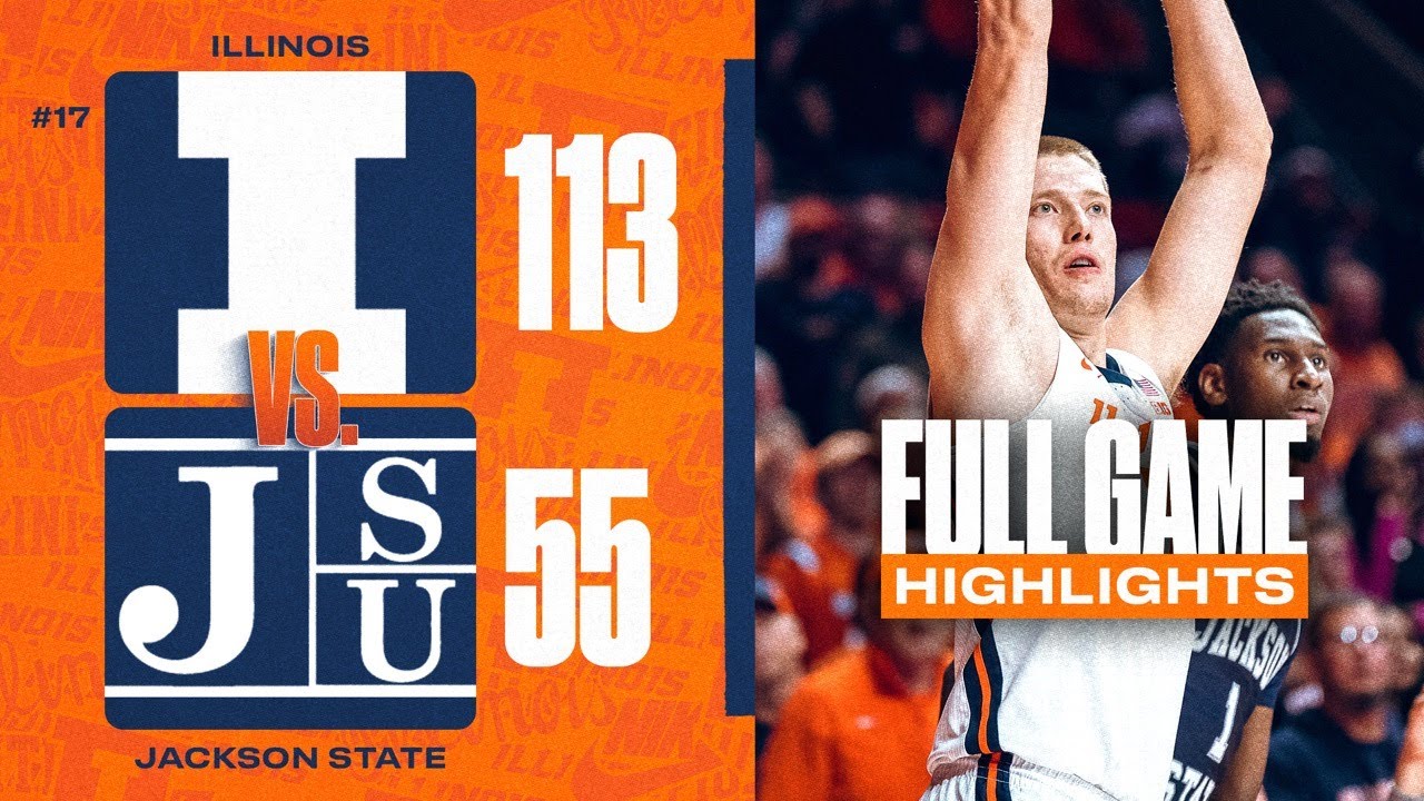 Illini Men's Basketball | Highlights vs. Jackson State 11/3/25