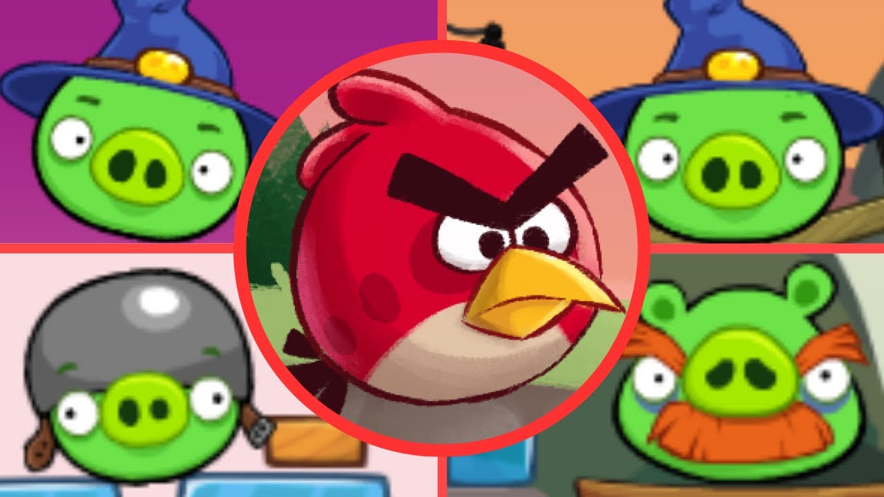 Angry Birds Power Trouble Reboot Demo - All Bosses (Luta dos Bosses)