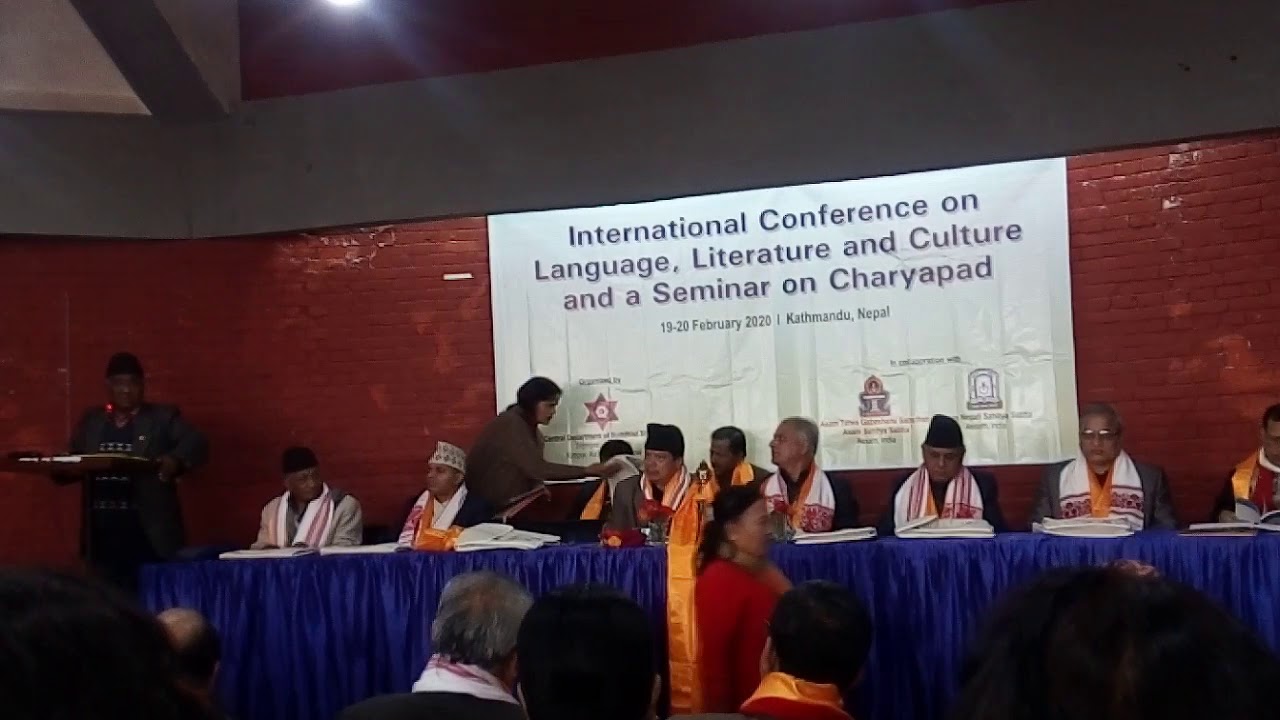 Rajendra@International Conference on Language, Literature and Culture and Seminar on Charyapad(26)