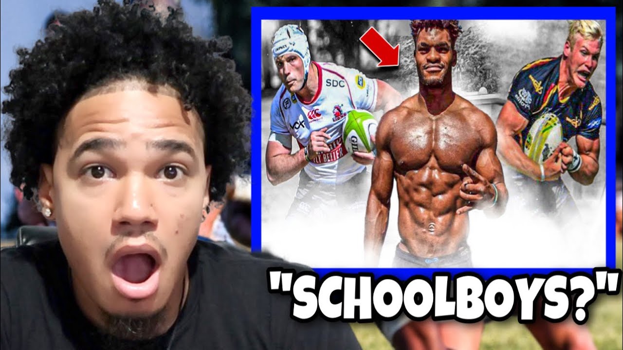 ARE THESE BEASTS SCHOOLBOYS? American Reacts To South African School Rugby | Brutal Hits And Steps