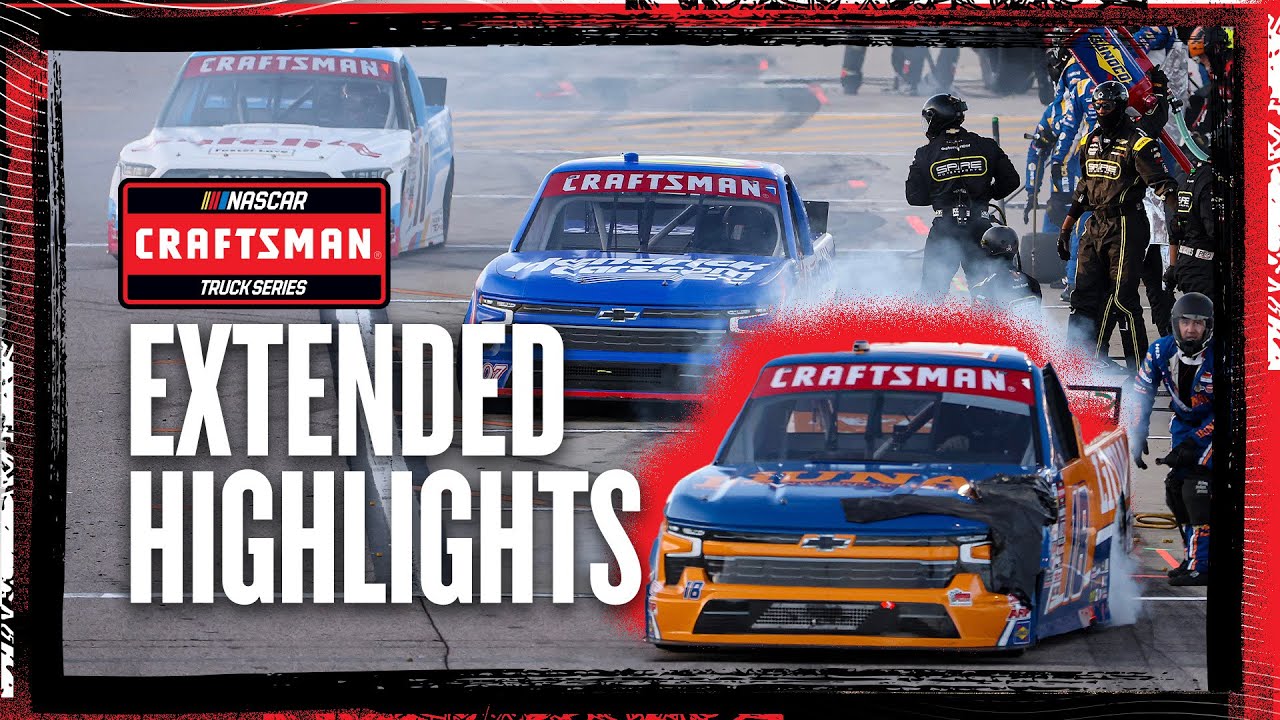 2025 Truck Series race at Kansas Speedway | NASCAR Official Extended Highlights