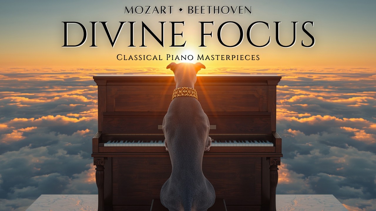 The Sound of Divine Focus 🕊️ Epic Classical Piano in the Clouds | Mozart, Beethoven