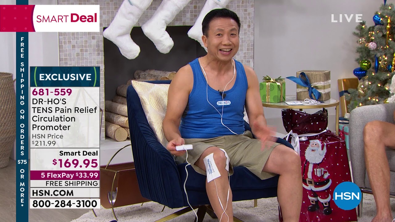 DRHO'S TENS Pain Relief Circulation Promoter with Additi...