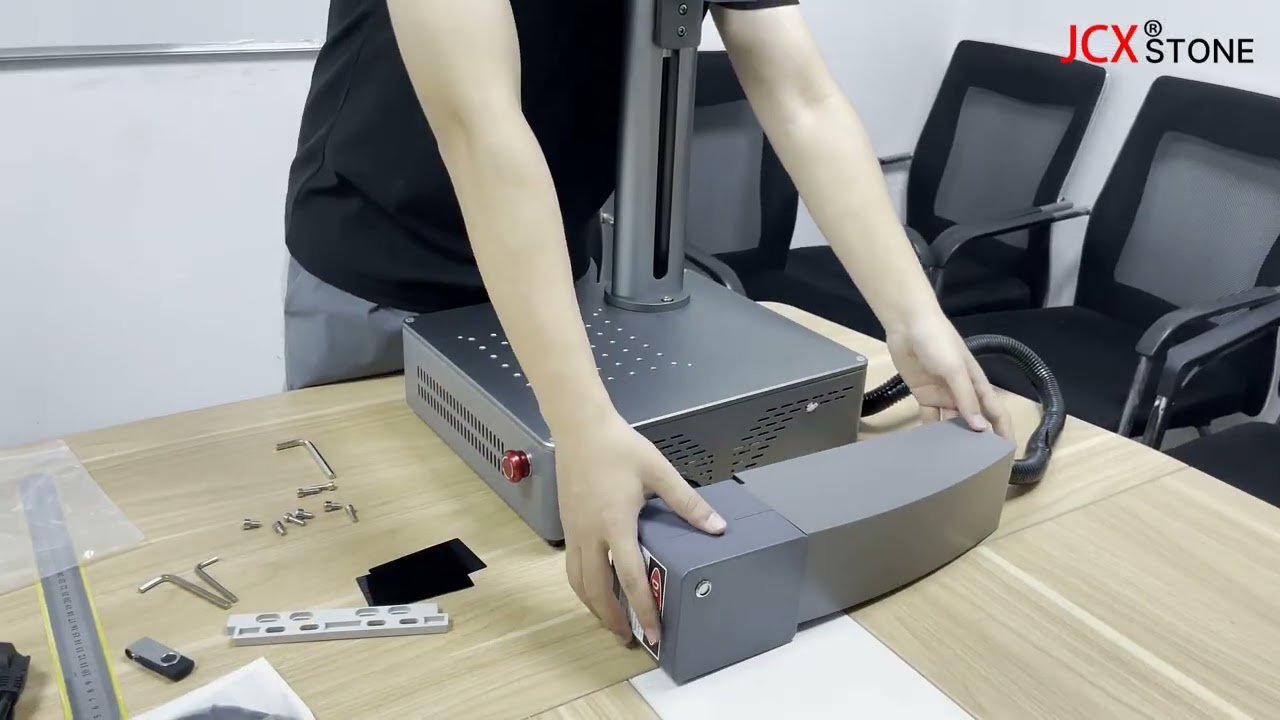 How to assemble fiber laser marking machine