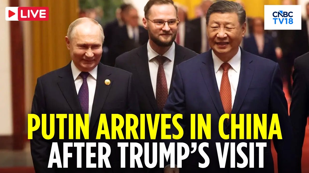 Beijing LIVE: Putin Arrives in China for Talks With Xi Jinping After Hosting Trump | Russia | N18G