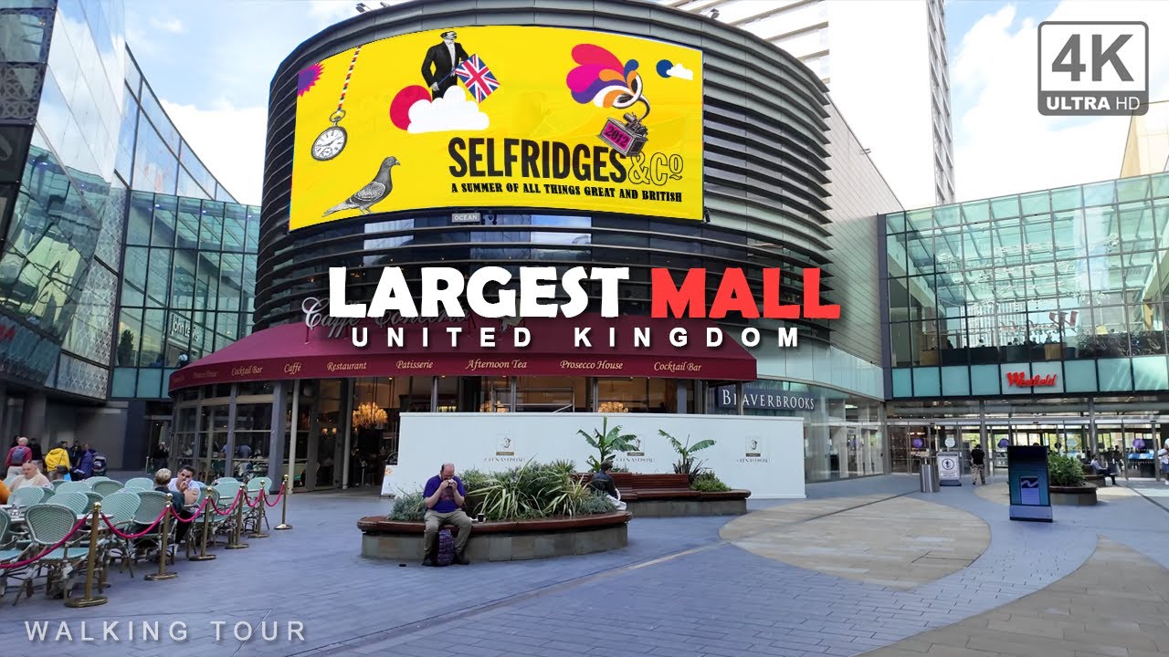 UK's Largest MALL Destinations: Westfield London, Stratford & Selfridges 4K Walking Tour