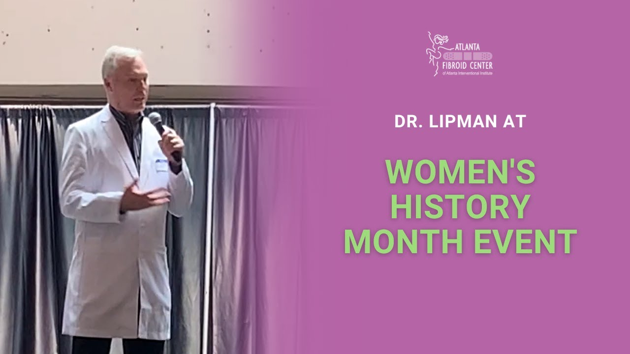 Dr. Lipman at Women's History Month event