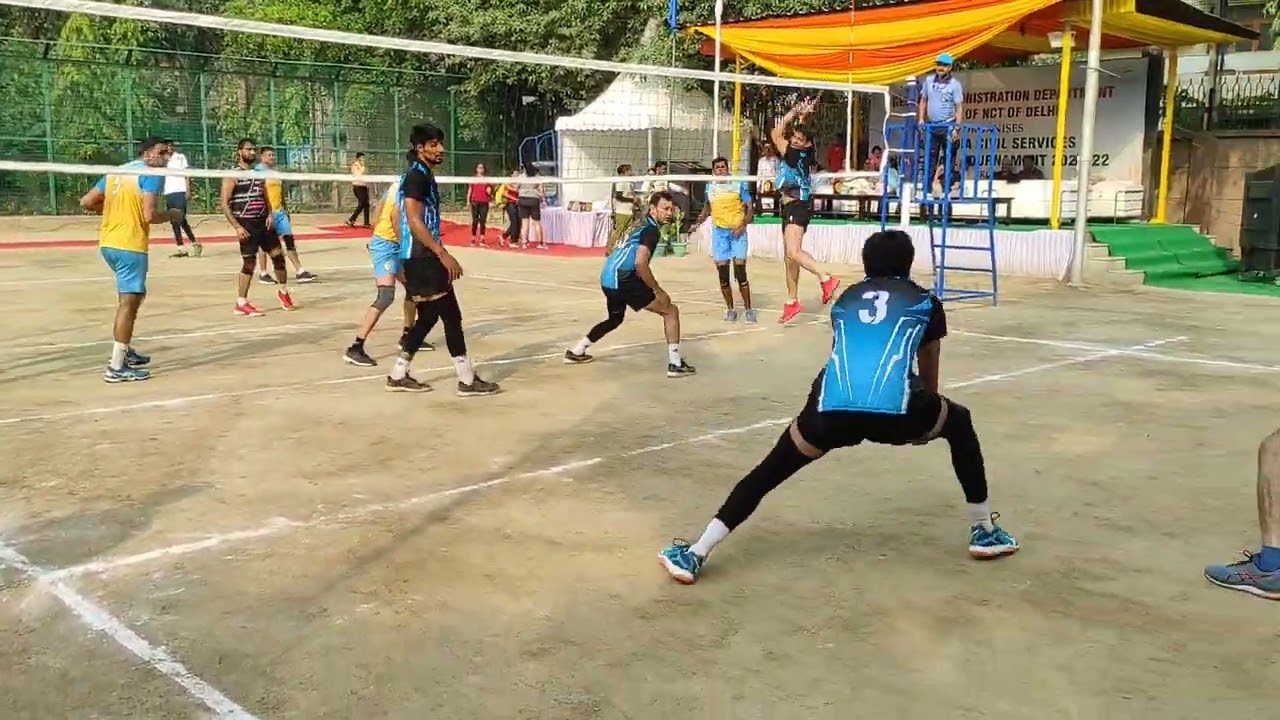 SECOND SET FIRST QUARTER FINAL NCT DELHI V/S CENTRAL SECRETRAIAT DELHI MATCH