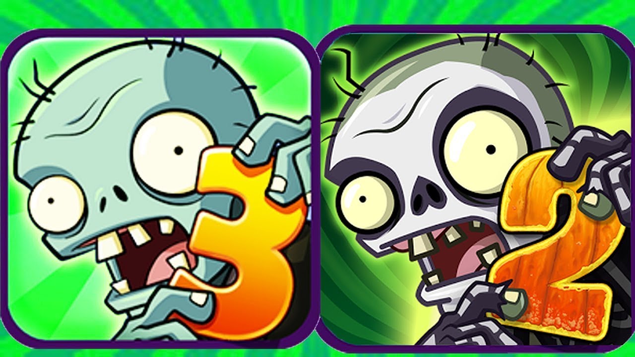 Plants vs Zombies 3 Pak vs Plants vs Zombies 2