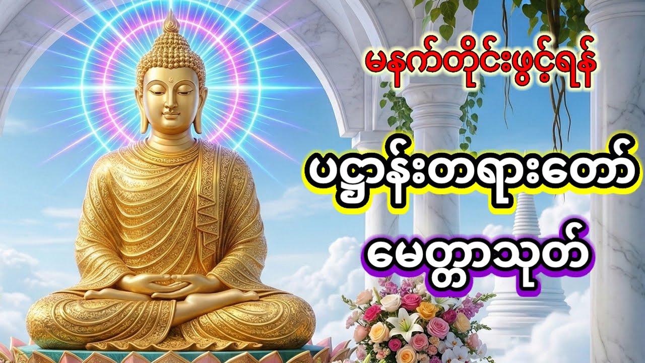 မနက်တိုင်းဖွင့်ရန်ပဋ္ဌာန်းတရားတော်၊ မေတ္တာသုတ်