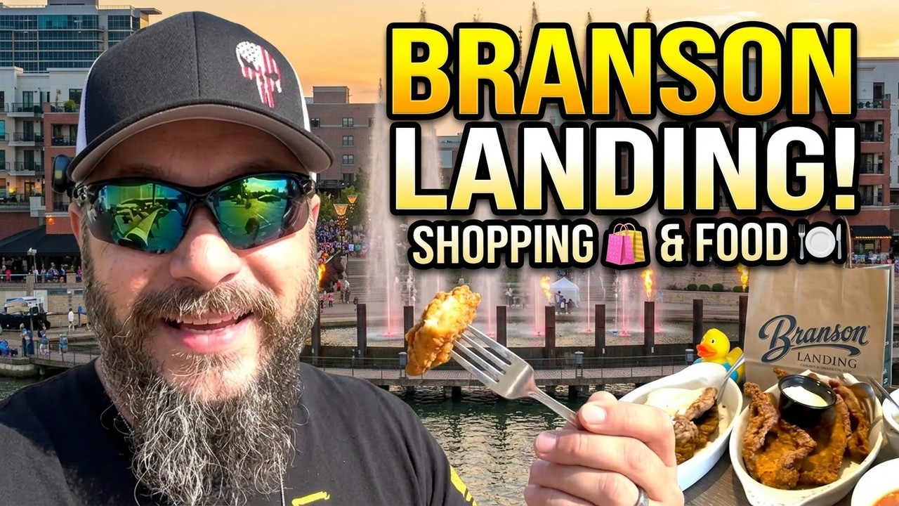 Shopping Fun and Delicious Food at Branson Landing  | Branson, Missouri